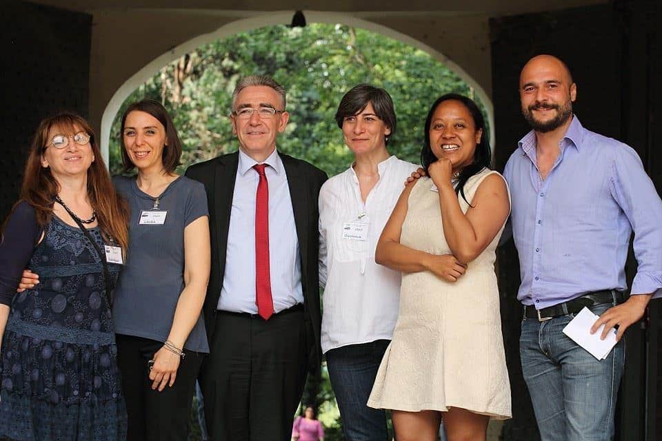 Le ragazze di Viceversa con Maurizio Pistoni