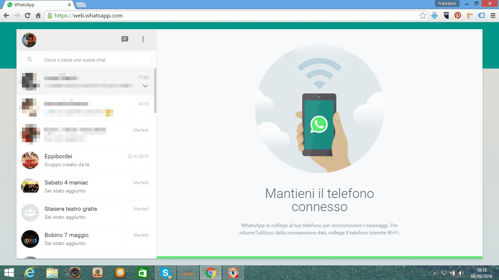 whatsapp web