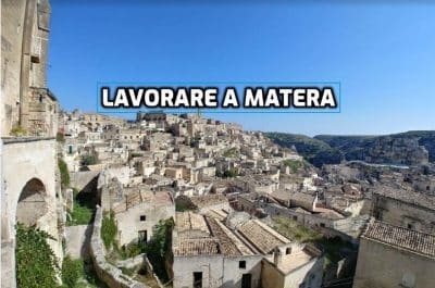 lavorare a Matera