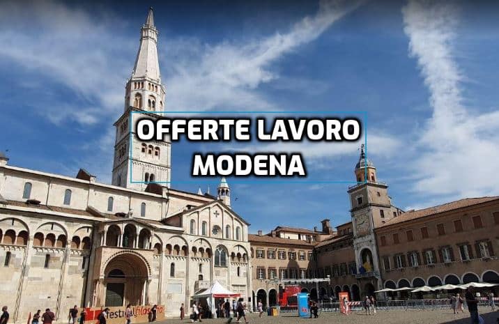 offerte lavoro modena