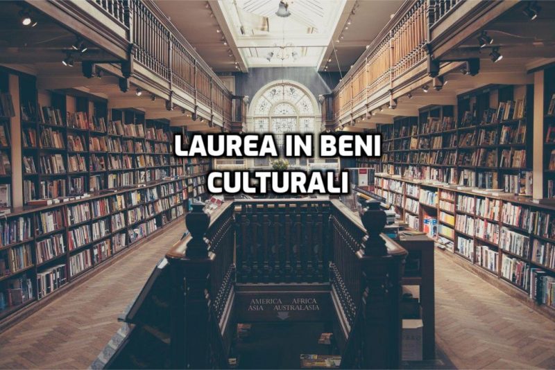 Laurea In Beni Culturali E Poi