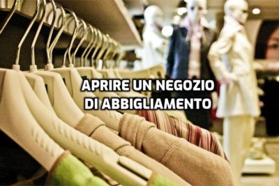 aprire un negozio di abbigliamento