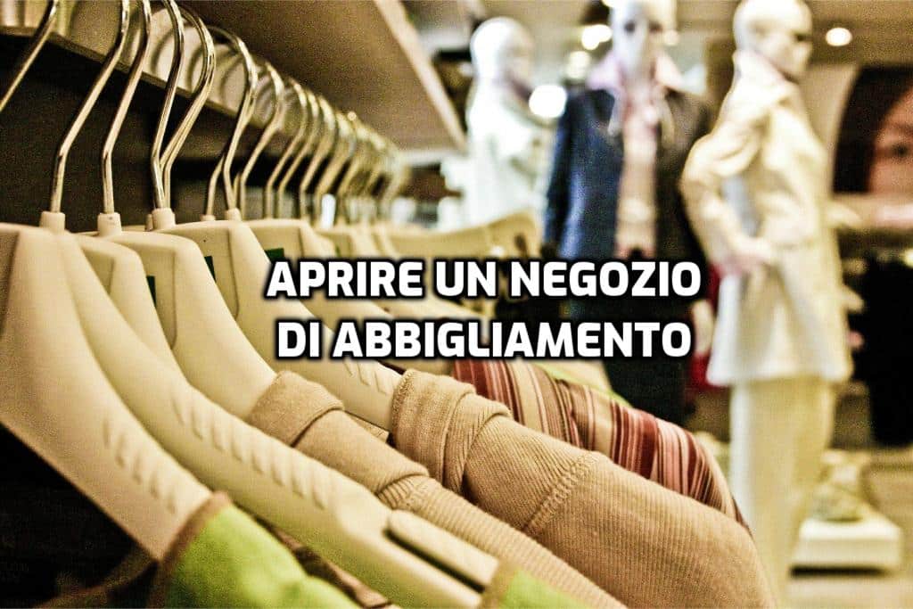 aprire un negozio di abbigliamento