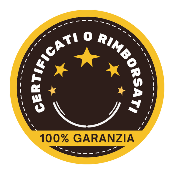 Garanzia certificati o rimborsati