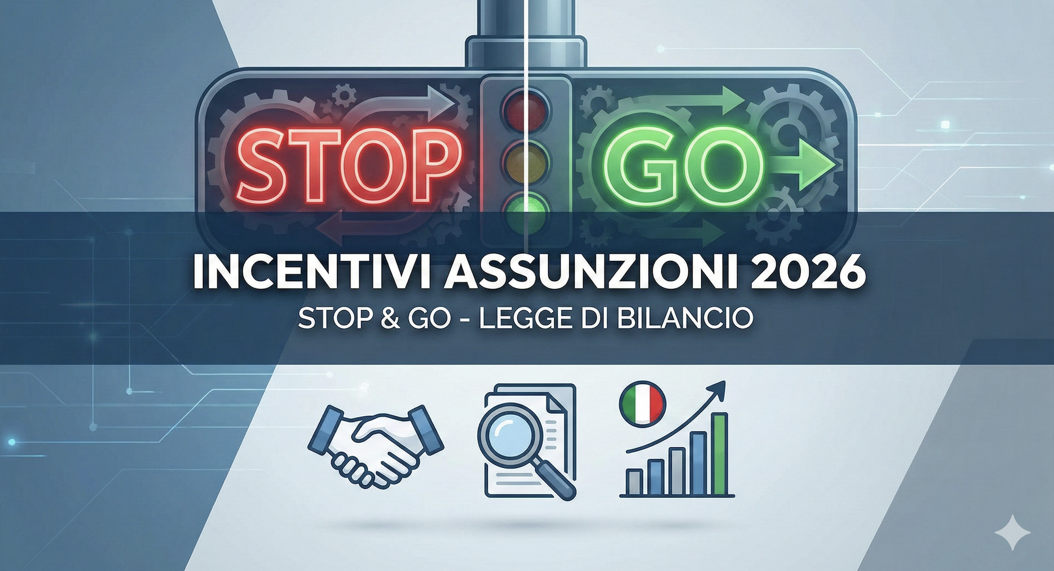 Screenshot situazione normativa incentivi 2026