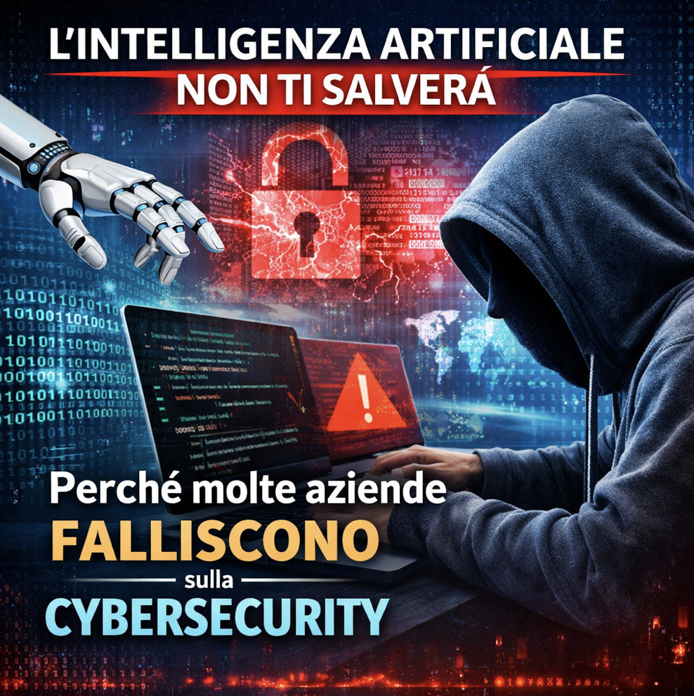 Cybersecurity - L'intelligenza artificiale non ti salverà