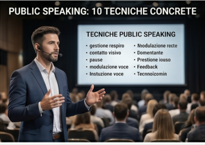 Public speaking: 10 tecniche concrete per parlare in pubblico con efficacia
