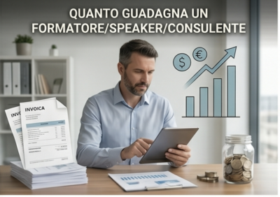 Quanto guadagna un formatore, speaker o consulente di comunicazione in Italia