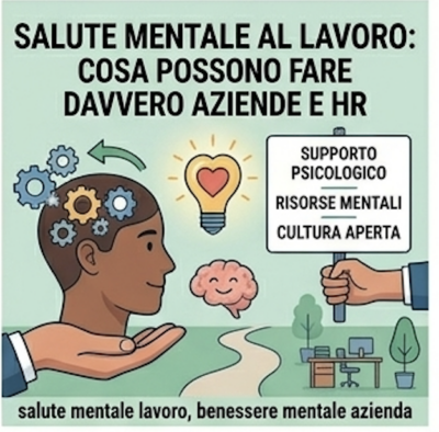 Salute mentale al lavoro: cosa possono fare davvero aziende e HR