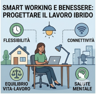 Smart working e benessere: come progettare il lavoro ibrido senza pagare il prezzo
